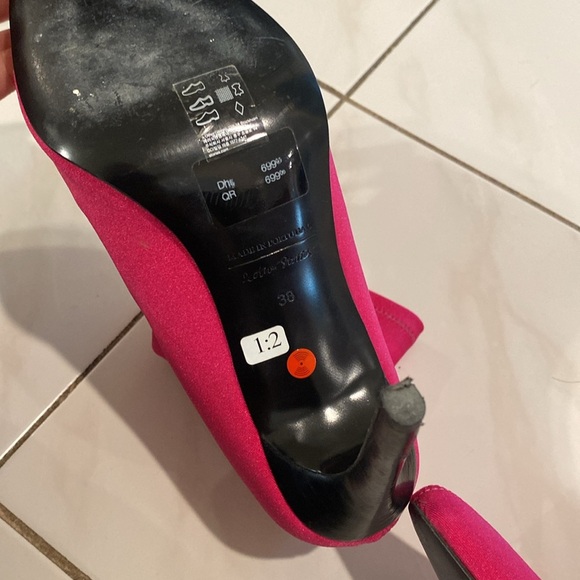 Elegant Pink Women's Boots - Picture 6 of 6